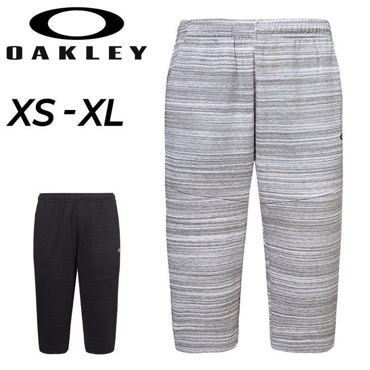 激安通販の スウェット 7分丈パンツ メンズ オークリー Oakley クォーターパンツ クロップドパンツ トレーニング スポーツウェア 男性 フィットネス ジム Foa Cisama Sc Gov Br