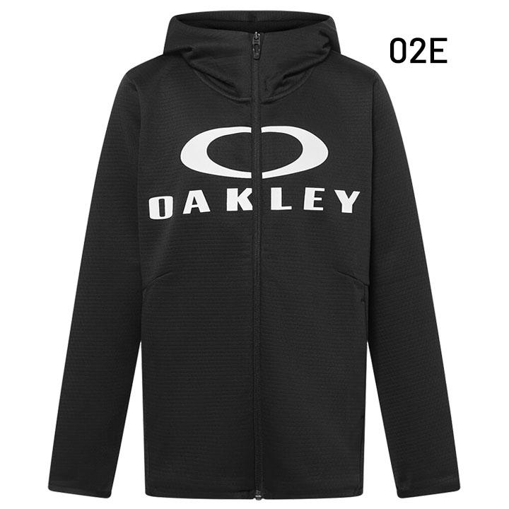 キッズ パーカー フリース 130-160cm 子供服オークリー OAKLEY/子ども フルジップ フーディージャケット スポーツウェア 吸汗速乾 ドライ UVカット /FOA404084｜w-w-m｜02