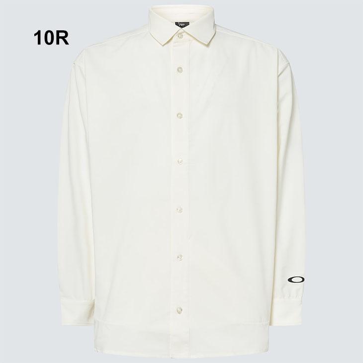 【新品】Oakley 長袖シャツ ホワイト/ブラック 新品タグ付き OAKLEY 長袖Tシャツ メンズ ブランド オークリー ドライ 速乾