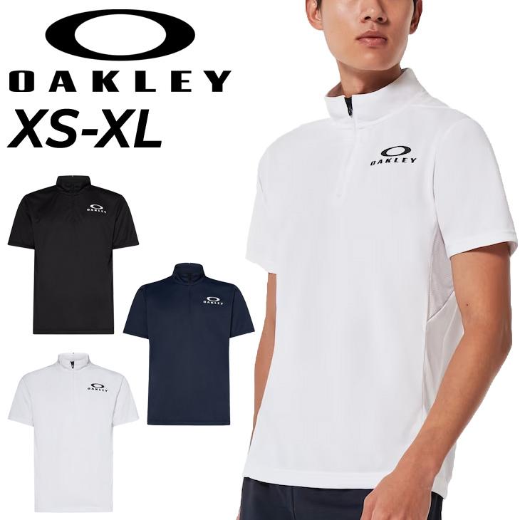 OAKLEY（オークリー） 半袖シャツ ハーフジップ メンズ トレーニング