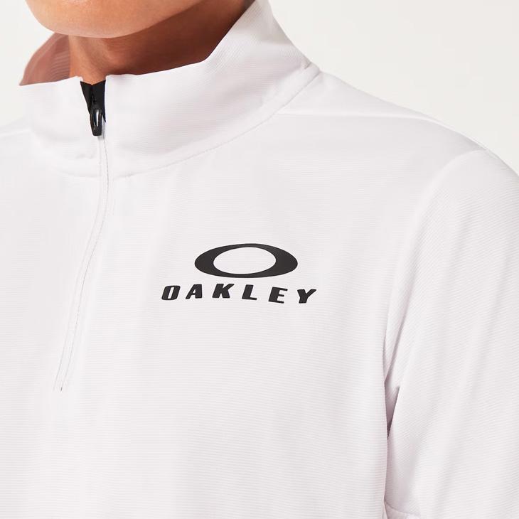 OAKLEY（オークリー） 半袖シャツ ハーフジップ メンズ トレーニング
