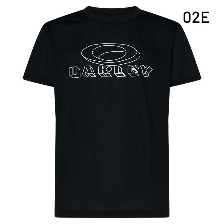 OAKLEY オークリー 半袖 Tシャツ メンズ UVカット 吸汗速乾 ロゴ 