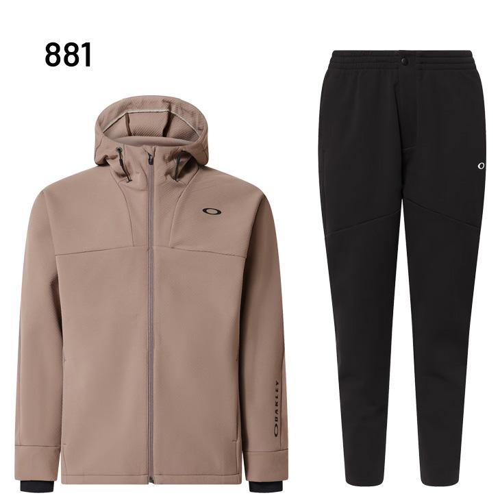 OAKLEY セットアップ　フィットネス ジャケット　パンツ OAKLEY オークリー トレーニングウェア メンズ 上下 シェル