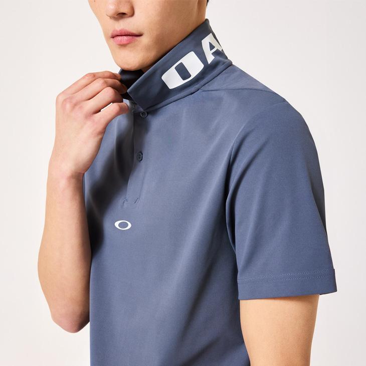 USED ANEW GOLF メンズ半袖ポロシャツ パンチングメッシュ　L オークリー OAKLEY メンズ 半袖ポロシャツ ENHANCE SS POLO GRAPHIC