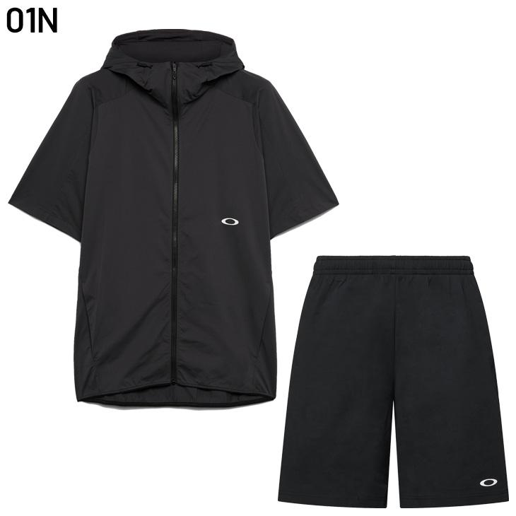 OAKLEY（オークリー） メンズ トレーニングウェア 上下 半袖ジャケット
