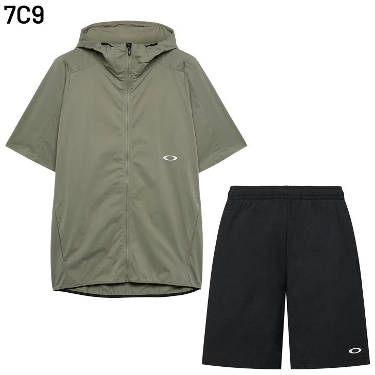 OAKLEY（オークリー） メンズ トレーニングウェア 上下 半袖ジャケット