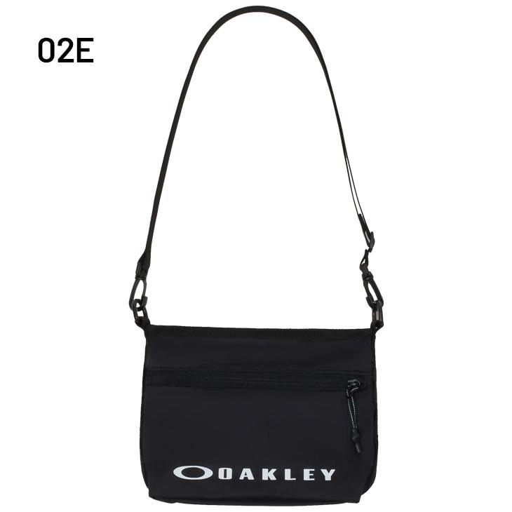 【美品】オークリー ボディバッグ ショルダーバッグ スカル 刺繍 フェイクレザー OAKLEY（オークリー） ゴルフ スカル スリング 14.0 ボディバッグ