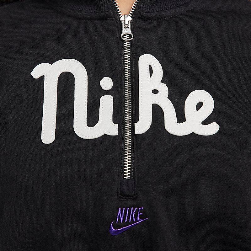 NIKE ナイキオーバーサイズ　トレーナー　ショート丈 裏起毛 NIKE（ナイキ） スウェットトレーナー レディース NSWスタイルFLC裏