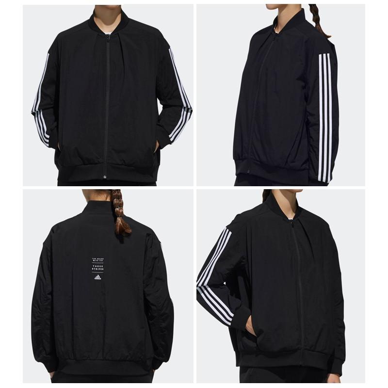 ウーブン ジャケット ウインドブレーカー レディース adidas