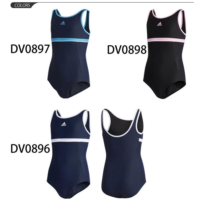 adidas 水着 キッズ スイムウェア スクール水着 ジュニア 女の子