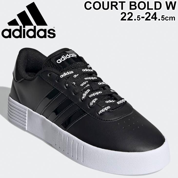 スニーカー 厚底 シューズ レディース Adidas アディダス Court Bold W ローカット Lfz90 ブラック 黒 コートスタイル 女性 カジュアル おしゃれ くつ Fy9993 Fy9993 World Wide Market 通販 Yahoo ショッピング
