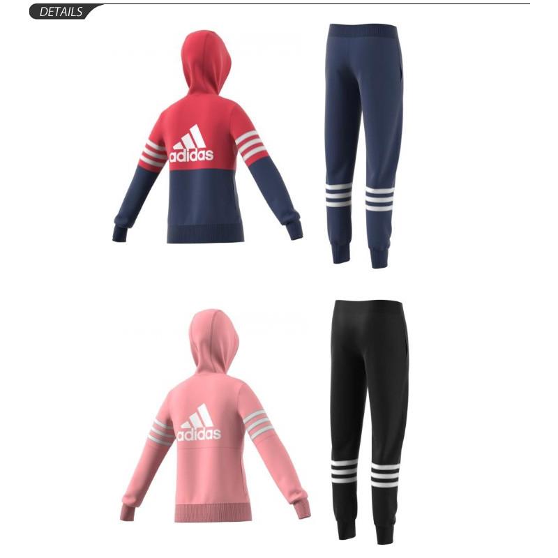 ジャージ 上下セット キッズ 女の子 ジュニア 130 160cm 子供服 Adidas アディダス G フーディッド トラックスーツ ジャケット ジョガーパンツ Fyl36 Fyl36 World Wide Market 通販 Yahoo ショッピング