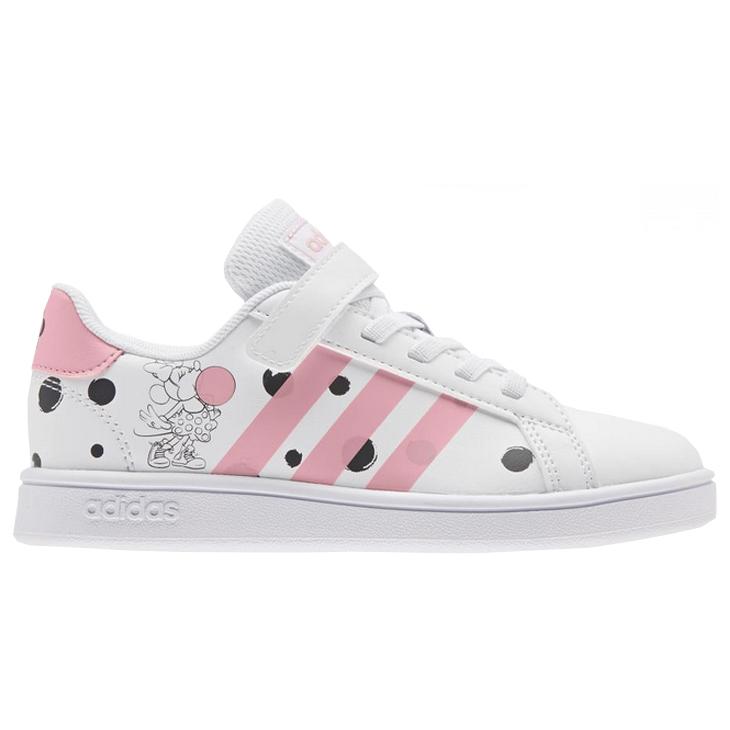 キッズ スニーカー シューズ ジュニア 女の子 17 21 5cm 子供靴 Adidas アディダス グランドコート Grandcourt C ミニーマウス Fz3241 Fz3241 World Wide Market 通販 Yahoo ショッピング