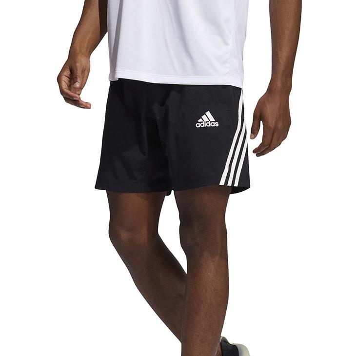 adidas ハーフパンツ メンズ アディダス AEROREADY 3ストライプス 8