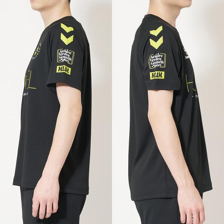 hummel（ヒュンメル） 半袖 Tシャツ メンズ プラクティスシャツ 吸汗速