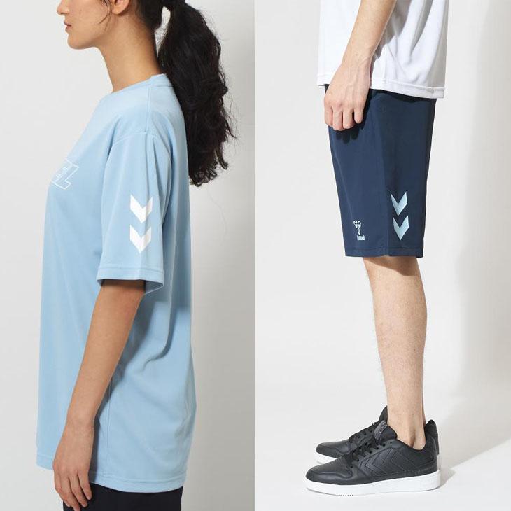 hummel（ヒュンメル） トレーニングウェア メンズ 上下 半袖 Tシャツ