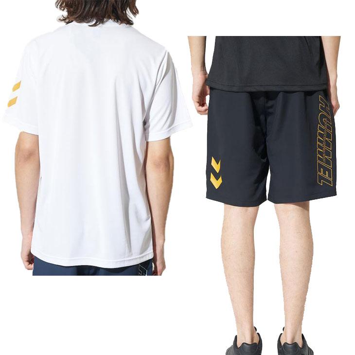 hummel（ヒュンメル） トレーニングウェア メンズ 上下 半袖 Tシャツ