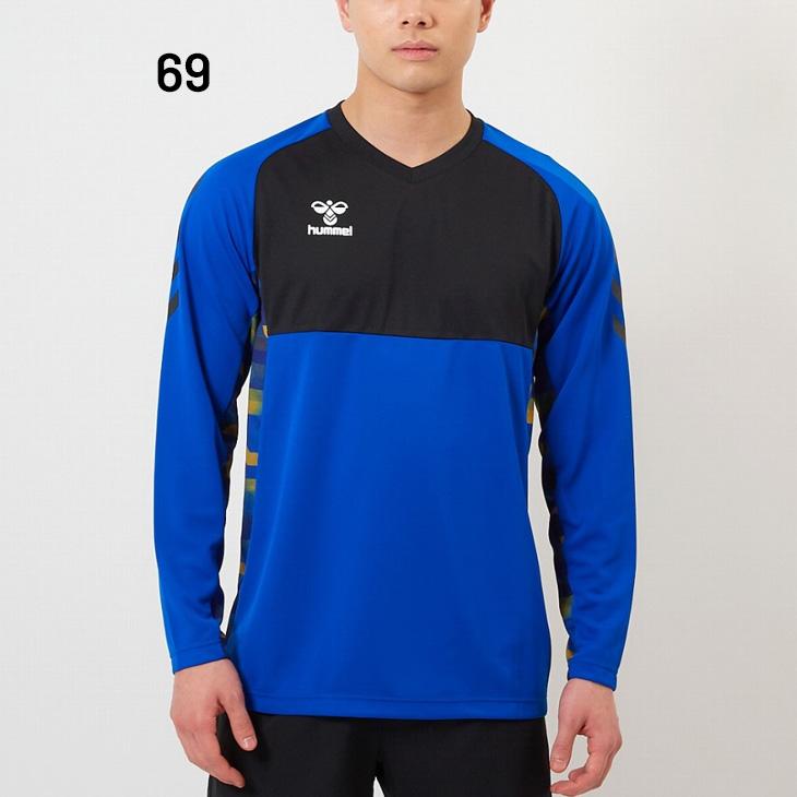 hummel（ヒュンメル） 長袖シャツ メンズ プラクティスシャツ Tシャツ