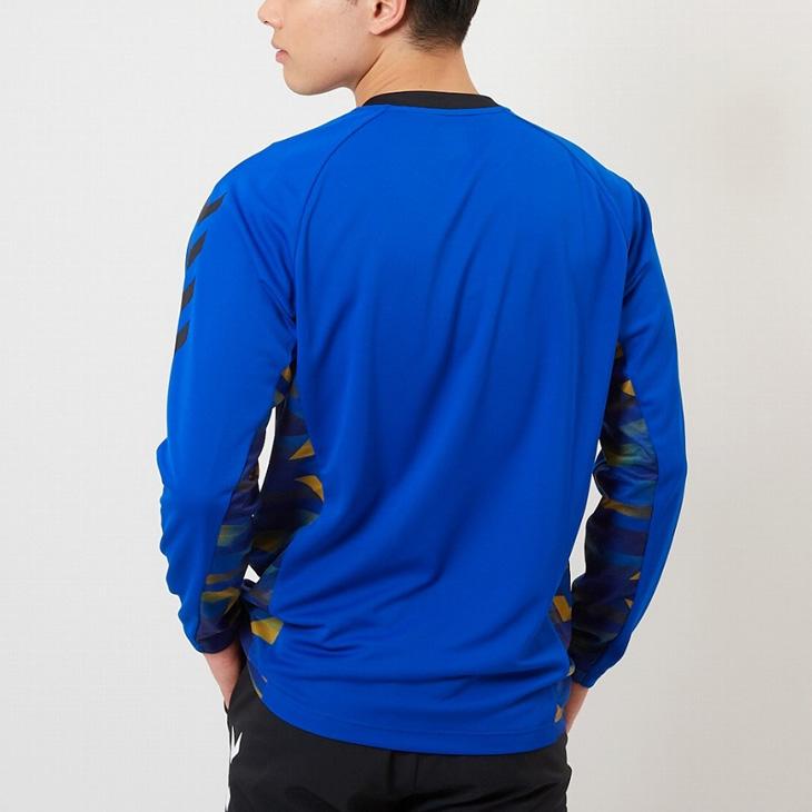 hummel ヒュンメル 長袖シャツ メンズ プラクティスシャツ T