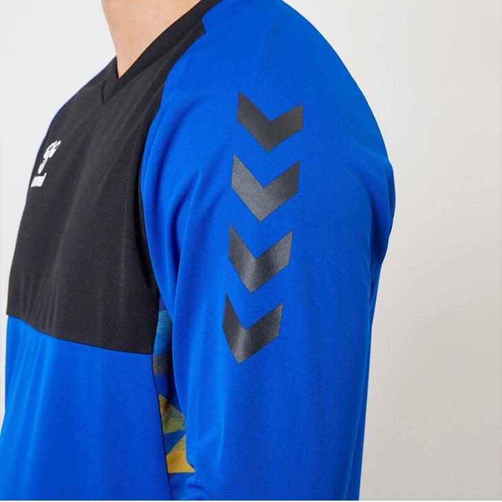 ガンバ大阪hummel 長袖プラクティスシャツ Lサイズ ガンバ大阪hummel 長袖プラクティスシャツ Lサイズ