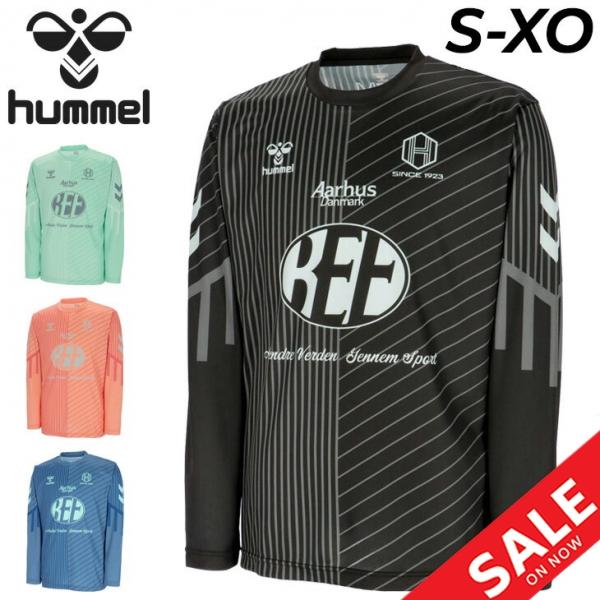 hummel サッカーシャツ 白黒 ストライプ hummel サッカーシャツ 白黒 ストライプ hummel ヒュンメル 長袖 T