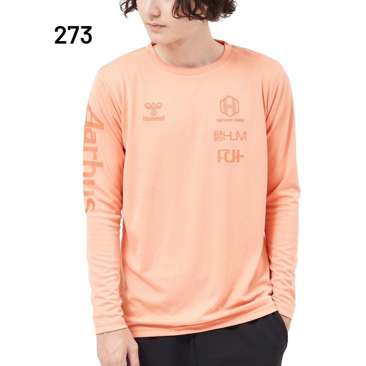 hummel（ヒュンメル） 長袖 Tシャツ メンズ プラクティスシャツ 吸汗