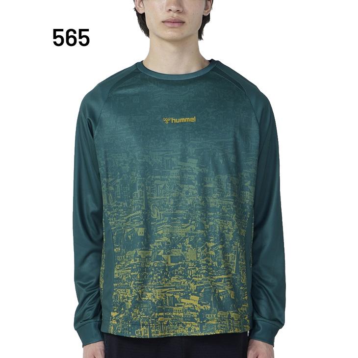 hummel（ヒュンメル） 長袖シャツ メンズ プラクティスシャツ サッカー