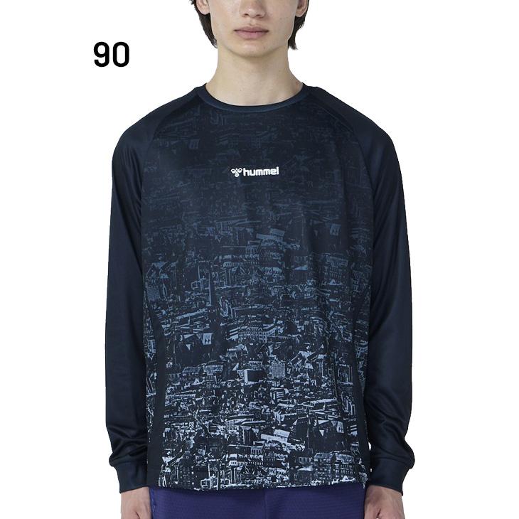 hummel（ヒュンメル） 長袖シャツ メンズ プラクティスシャツ サッカー