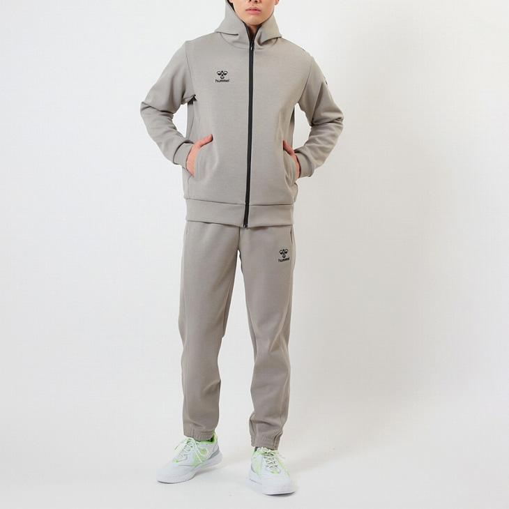 hummel ヒュンメル スウェット 上下 メンズ フルジップ