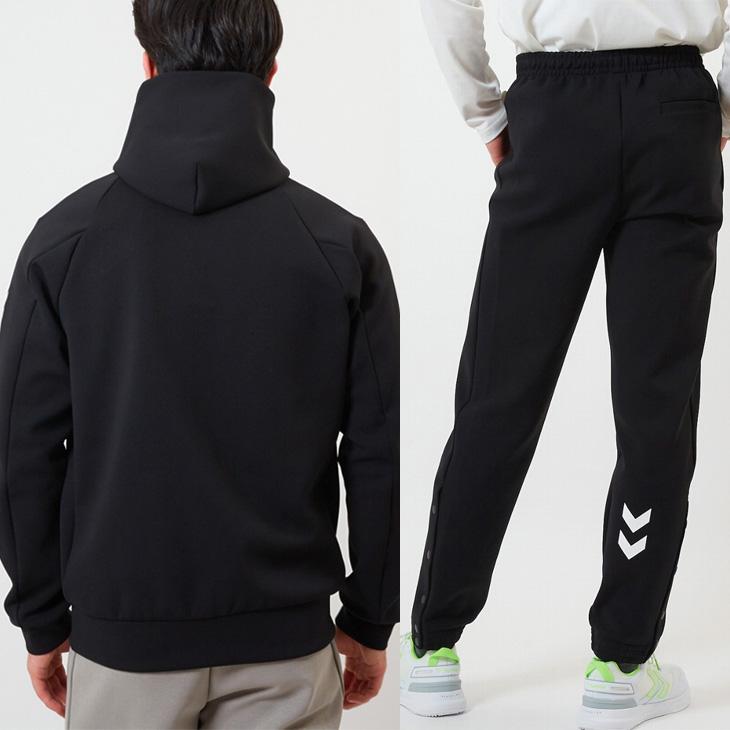 hummel ヒュンメル スウェット 上下 メンズ フルジップフーディー