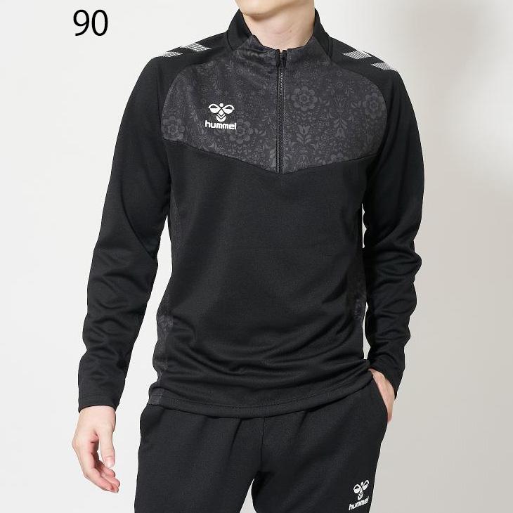 hummel（ヒュンメル） PRO トレーニング ハーフジップトップ メンズ