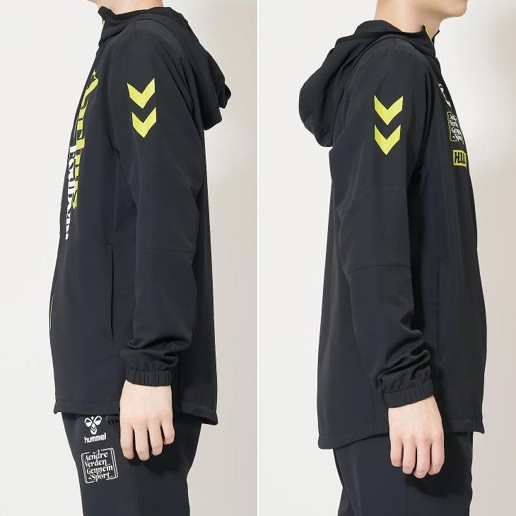 hummel（ヒュンメル） ウィンドブレーカー メンズ ウーブンフーディー