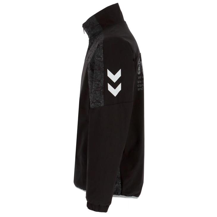 ヒュンメル ウインドブレーカー 上下 メンズ hummel 裏トリコット ジャケット ロングパンツ セットアップ スポーツウェア 裏起毛 保温 /HAW2193-HAW2193P_3