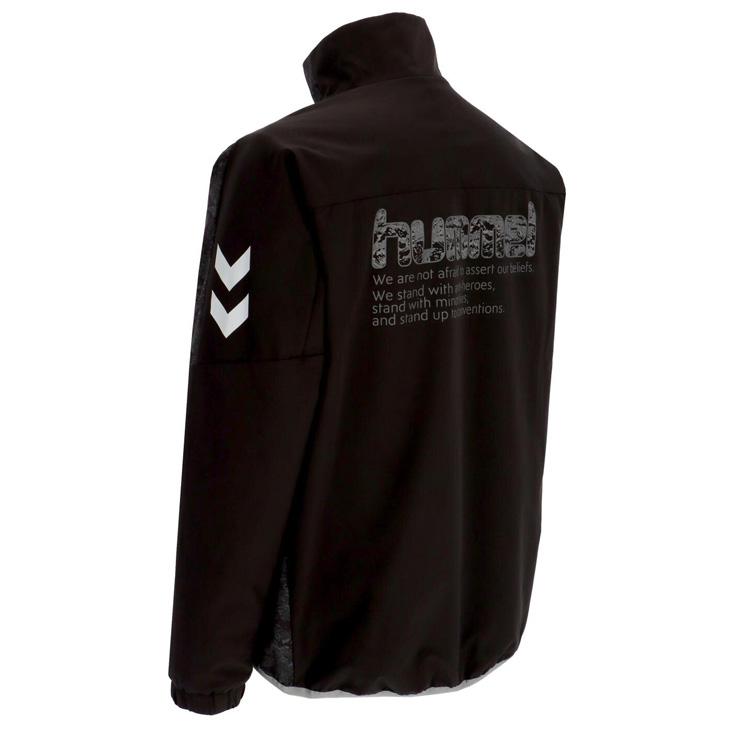 ヒュンメル ウインドブレーカー 上下 メンズ hummel 裏トリコット ジャケット ロングパンツ セットアップ スポーツウェア 裏起毛 保温 /HAW2193-HAW2193P_4