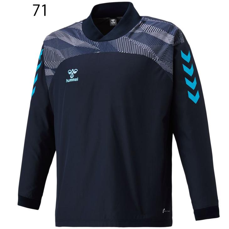 hummel（ヒュンメル） ピステシャツ 長袖 保温 メンズ/hummel 撥水