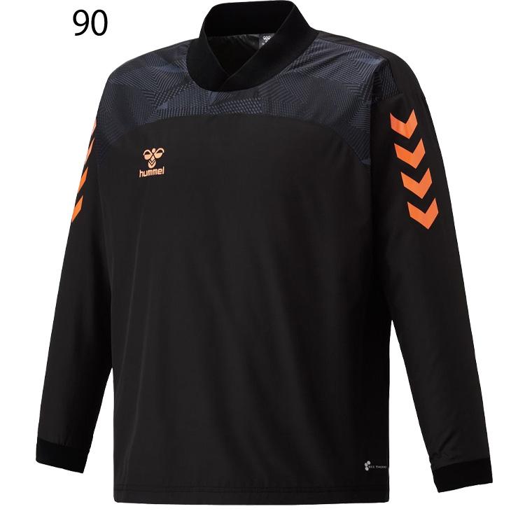 hummel（ヒュンメル） ピステシャツ 長袖 保温 メンズ/hummel 撥水