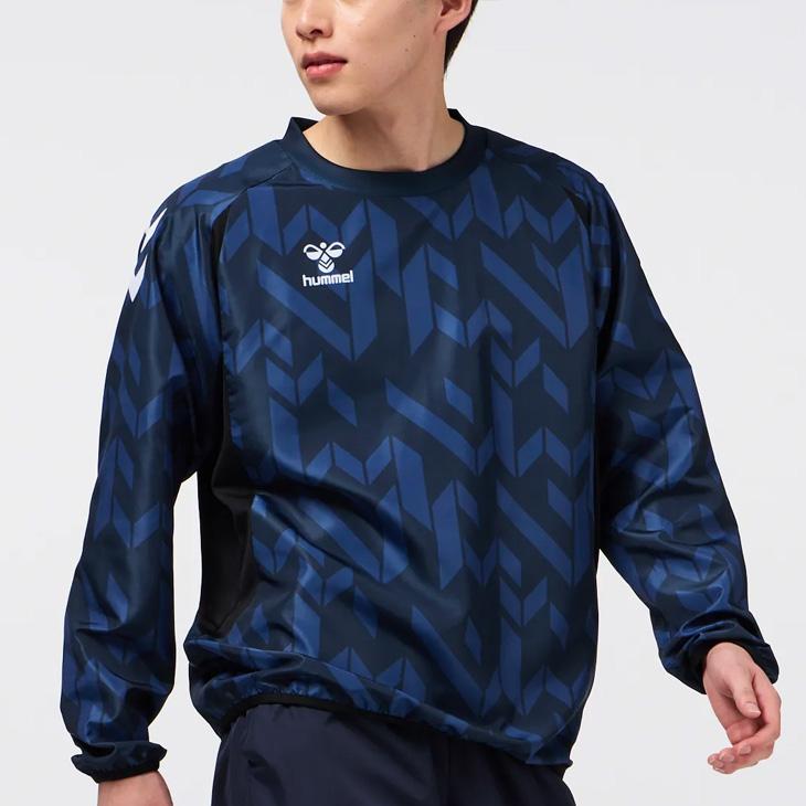 hummel（ヒュンメル） メンズ ピステ 上下セット 長袖シャツ ロング