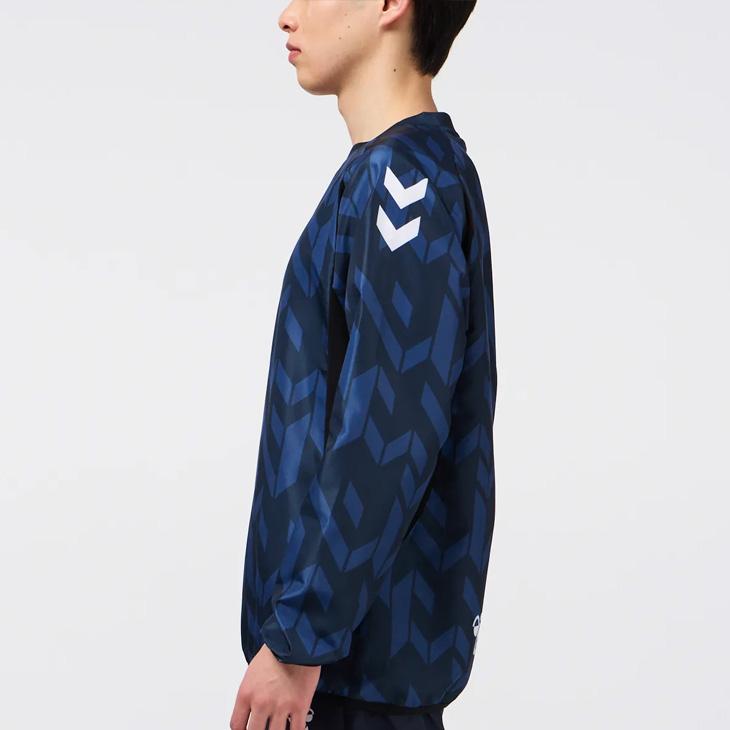 hummel（ヒュンメル） メンズ ピステ 上下セット 長袖シャツ ロング