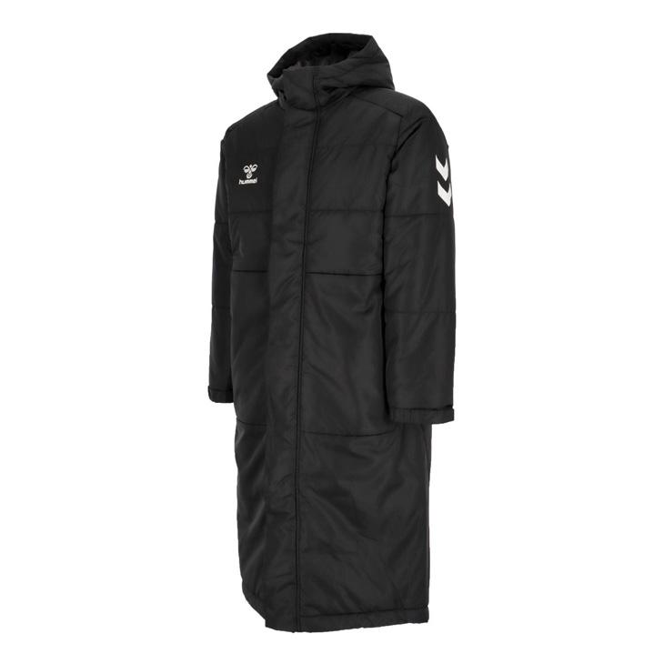 hummel シルバー ベンチコート 未使用 hummel（ヒュンメル） 中綿コート メンズ ユニセックス パデッドロング