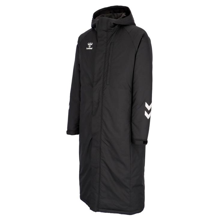 hummel（ヒュンメル） 中綿コート ロング丈 メンズ ジュニア 140cm