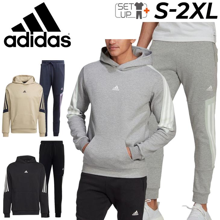 adidas（アディダス） スウェット上下 メンズ FI 3S プルオーバー