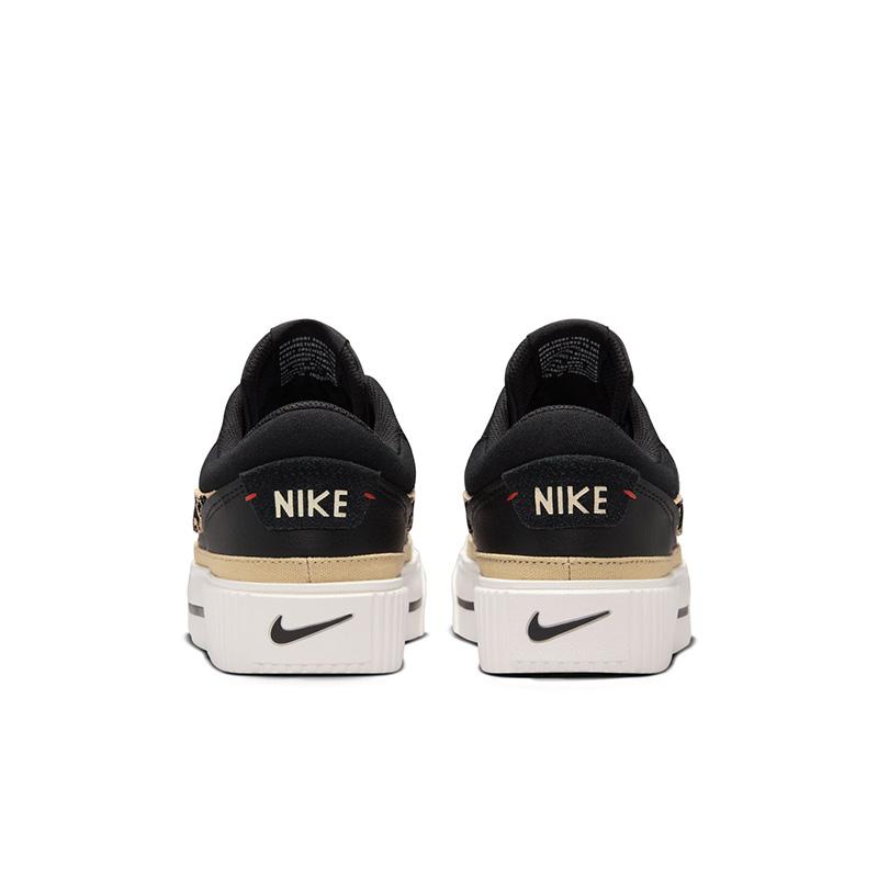 ナイキ スニーカー レディース NIKE WMNS コート レガシー リフト 厚底 ローカット コートスタイル アニマルプリント レザー 女性 レディースシューズ スポーツ  レディースシューズ スポーティ ブランド nike COURT LEGACY LIFT くつ/HF9548-001 NIKE（ナイキ） スニーカー レディース NIKE WMNS コート レガシー