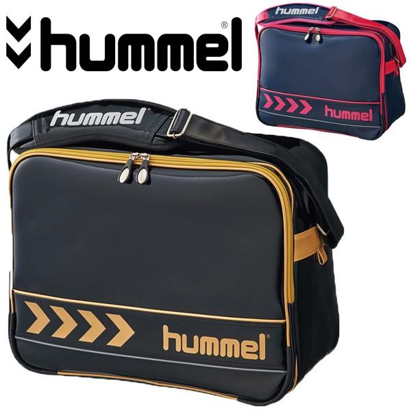 エナメルバッグ ヒュンメル Hummel/スポーツバッグ 定番 ショルダー
