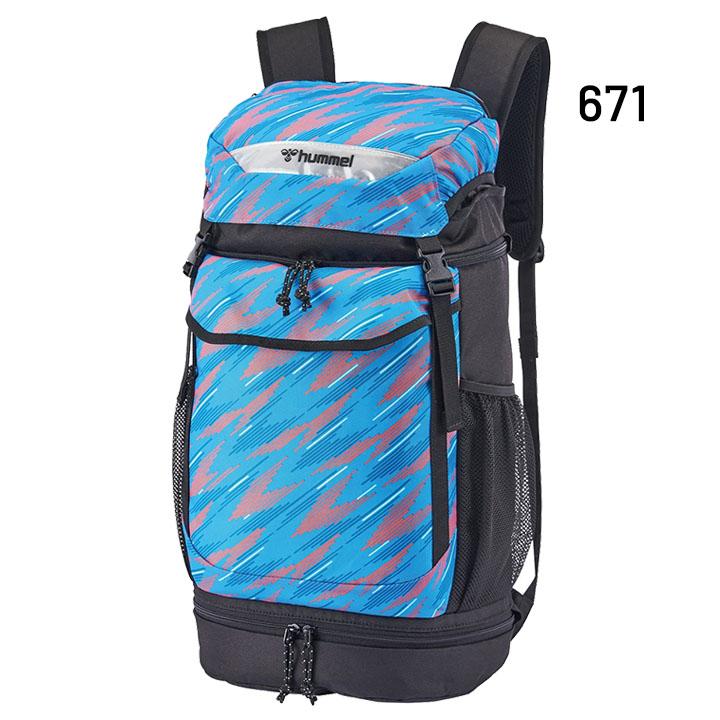 hummel（ヒュンメル） キッズ サッカー リュック 約26L サッカーバッグ
