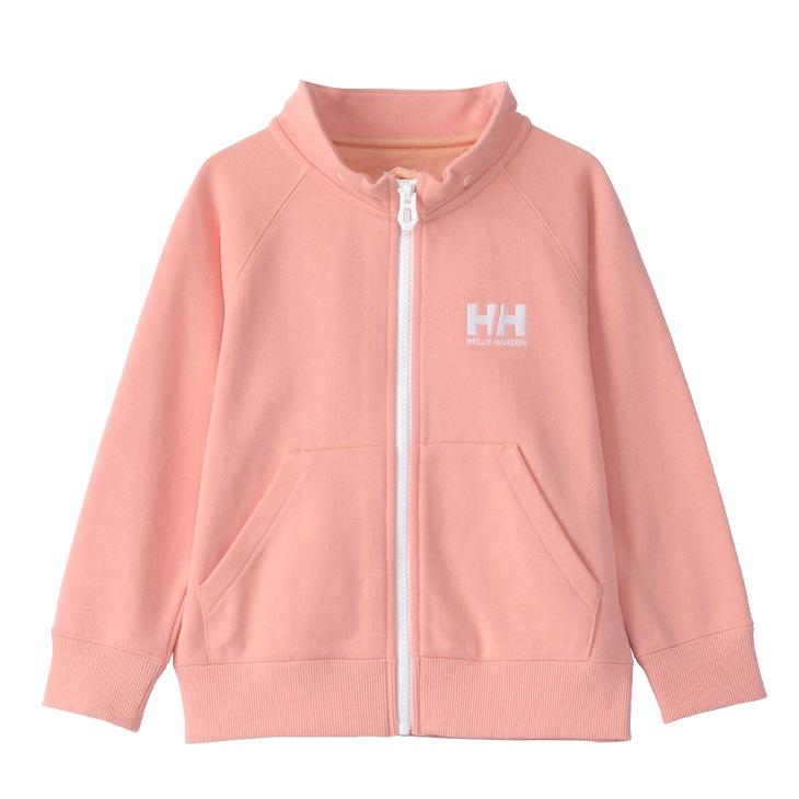 ヘリーハンセン キッズ パーカー 長袖 スウェット HELLYHANSEN フルジップ フーディー 130-150cm 子供服 裏毛 スエット アウトドア カジュアル /HJ32407の画像