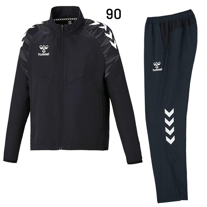 ヒュンメル FCスカル ウーブンフーデッドジャケット ＆ ボアテックパンツ XL hummel ヒュンメル ウィンドブレーカー 上下 キッズ 130-160cm