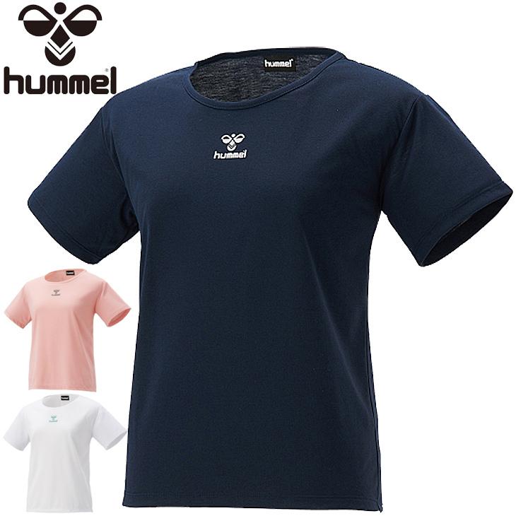 半袖tシャツ レディース Hummel ヒュンメル スポーツウェア ゆったりシルエット クルーネック フィットネス トレーニング 女性 シンプル 普段使い Hly2122 Hly2122 World Wide Market 通販 Yahoo ショッピング