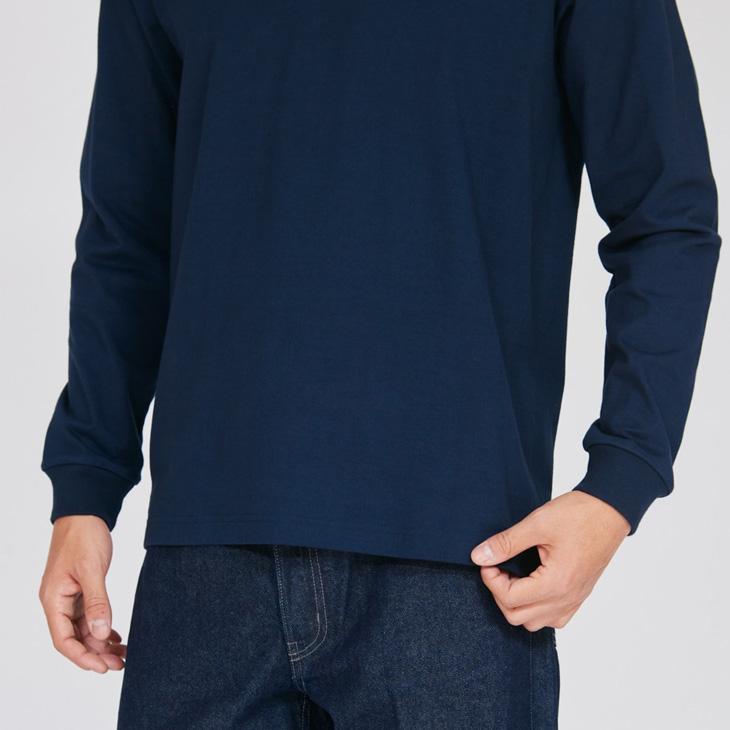 Hanes（ヘインズ） Tシャツ 長袖 メンズ パックT Hanes BEEFY