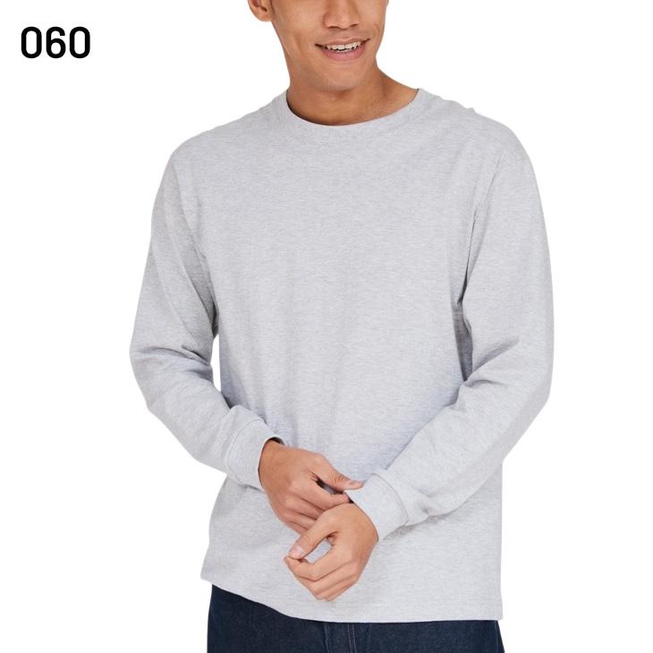 Hanes（ヘインズ） Tシャツ 長袖 メンズ パックT Hanes BEEFY