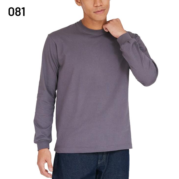 Hanes（ヘインズ） Tシャツ 長袖 メンズ パックT Hanes BEEFY